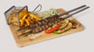 Usbekisches Schaschlik mit Hackfleisch oder Köfte
